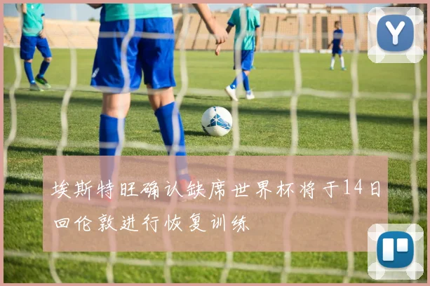 埃斯特旺确认缺席世界杯将于14日回伦敦进行恢复训练